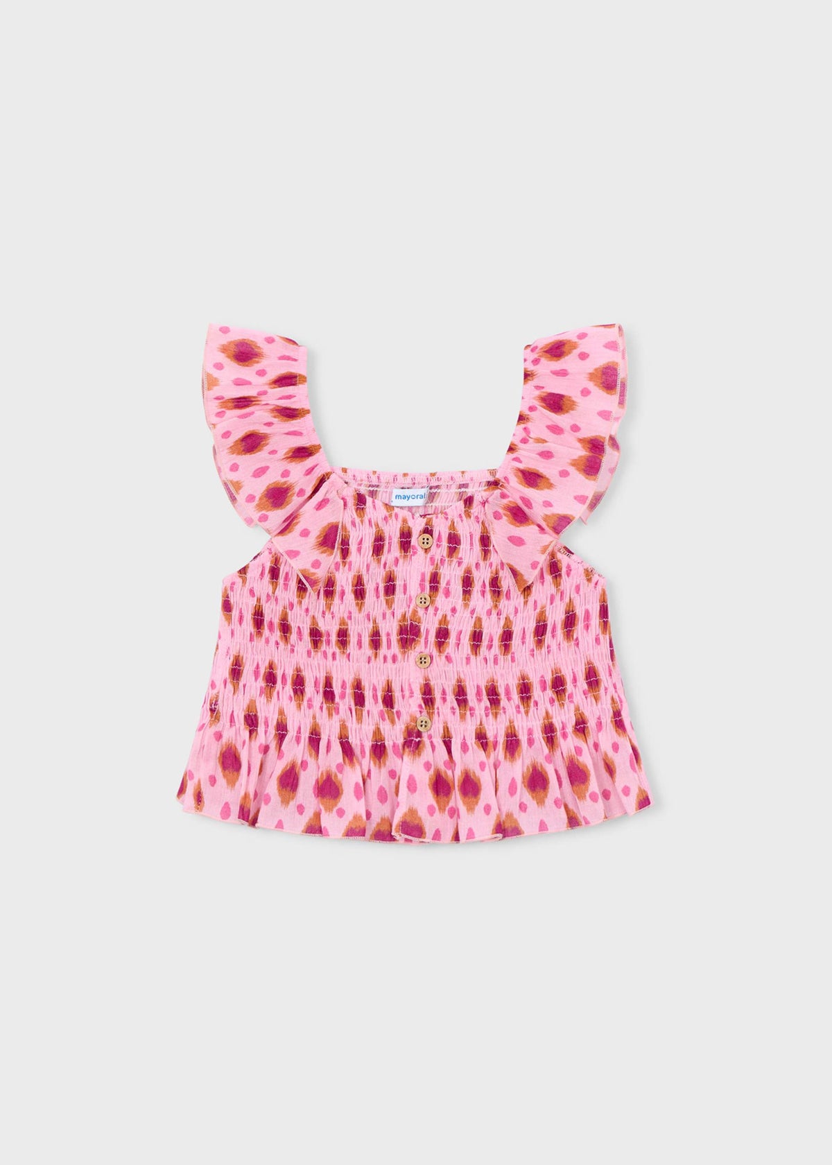 Print bambula top girl