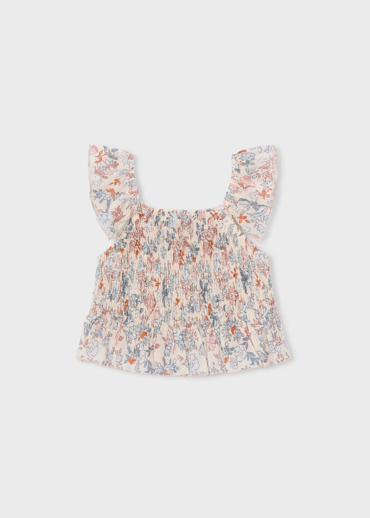 Print bambula top girl