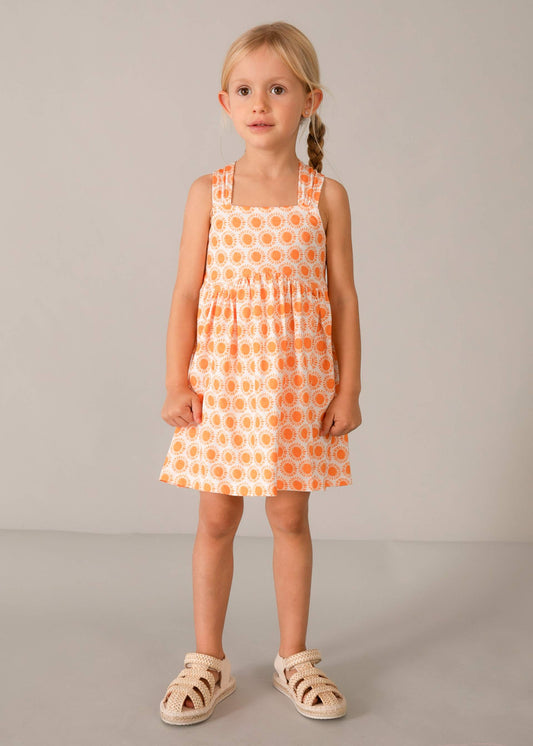Mädchenkleid mit Muster