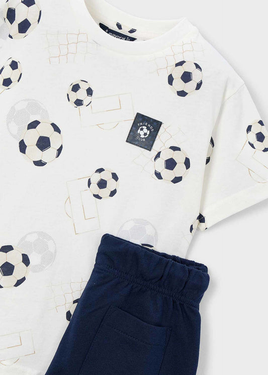 Print knit Set boy
