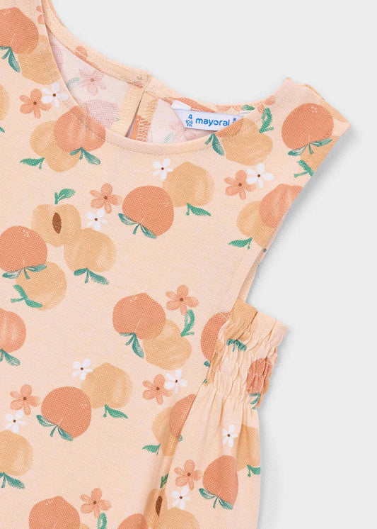Bedrucktes Kleid für Mädchen