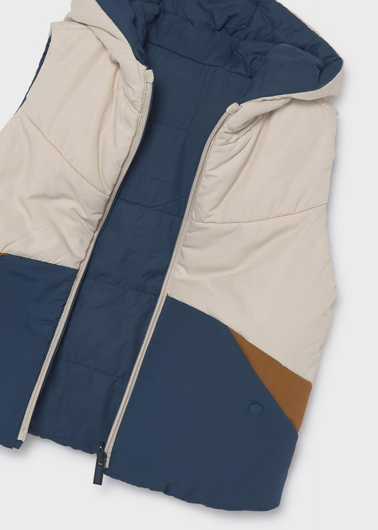 Reversible boys' waistcoat