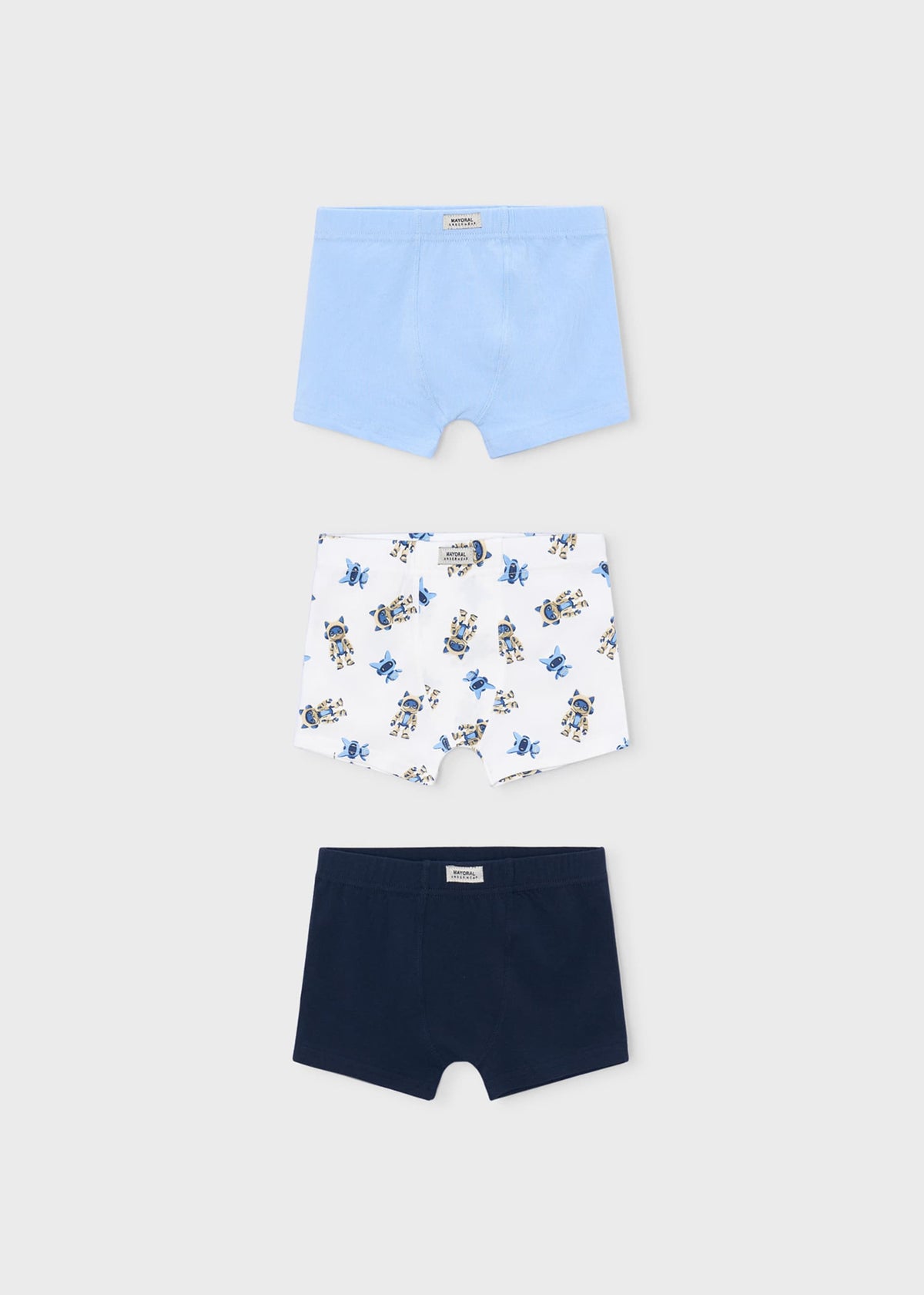 3er-Pack Jungen-Boxershorts