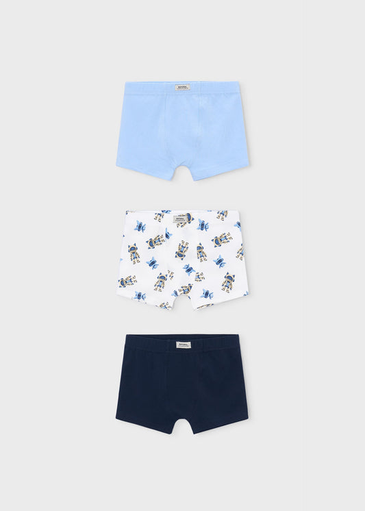 Set of 3 boys' boxer shorts