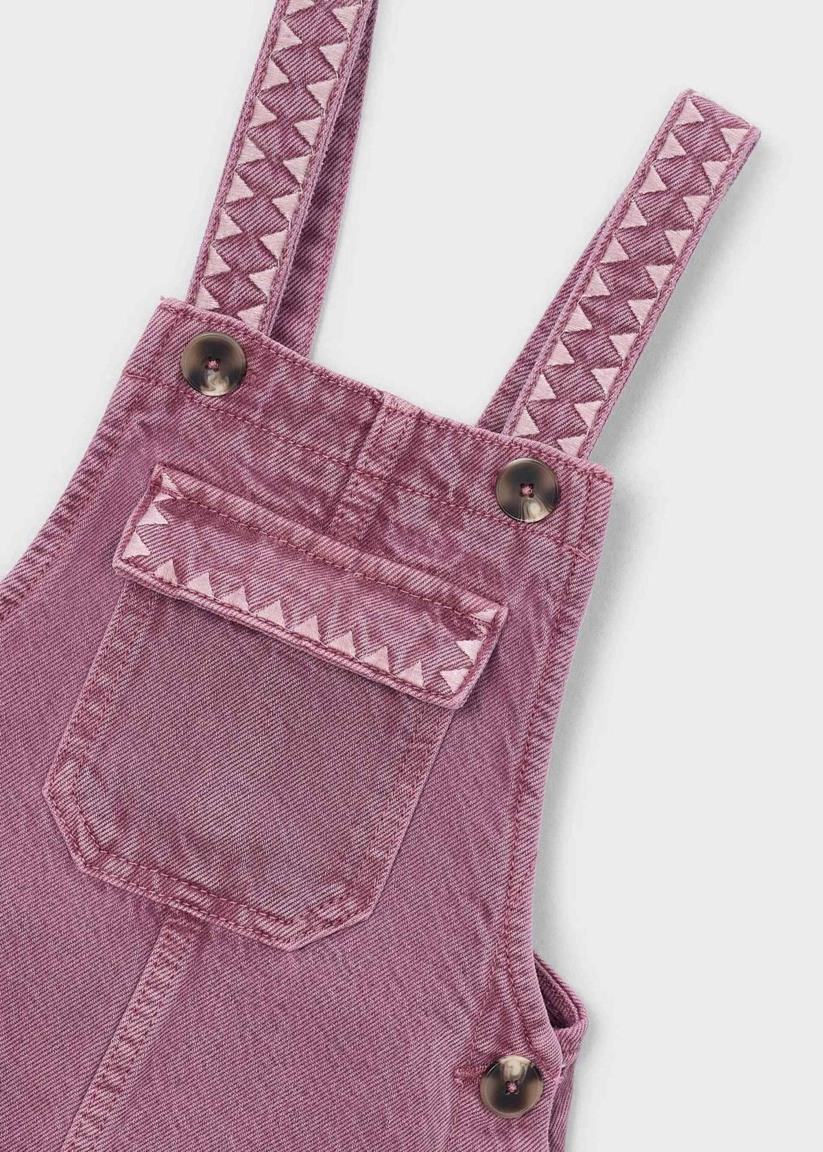 Bestickte Latzhose für Mädchen