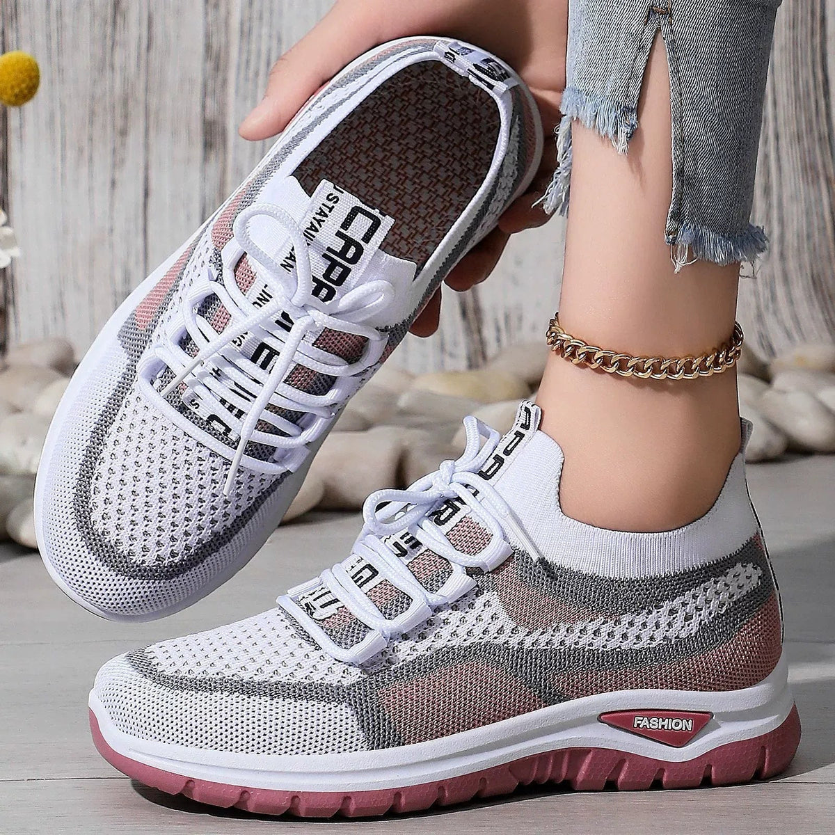 Freizeitschuhe mit Schnürung für Damen