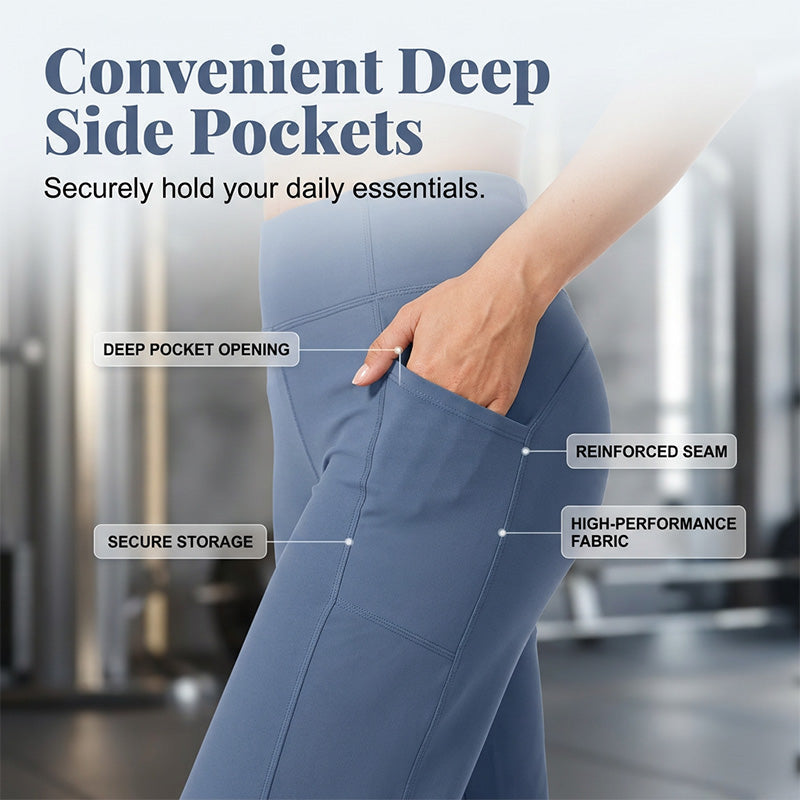Elegante Yogahose mit Shaping-Effekt