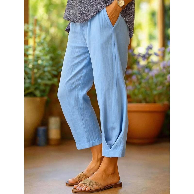Freizeithosen für Damen mit Elastikbund