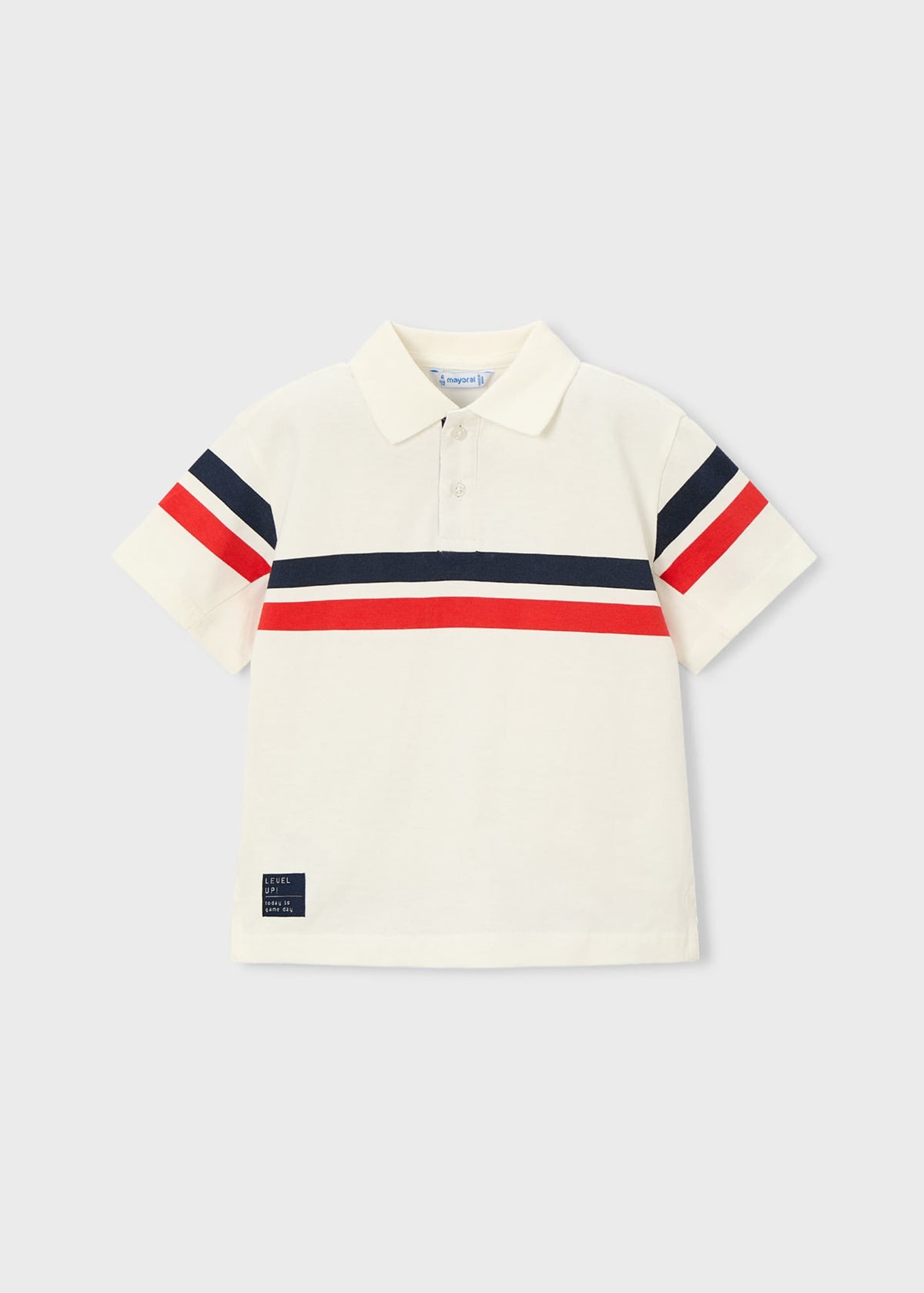 Striped polo shirt boy