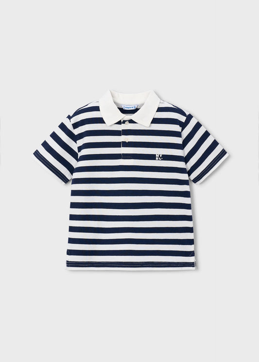 Striped polo shirt for boys