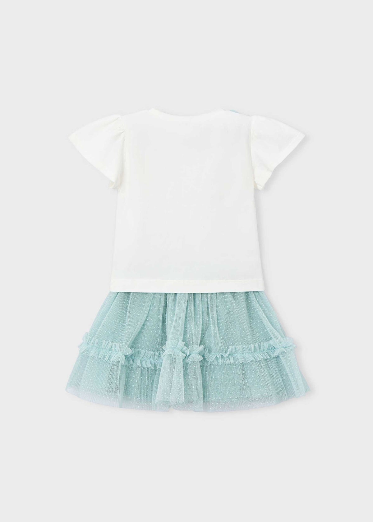 Tüllrock- und T-Shirt-Set für Mädchen