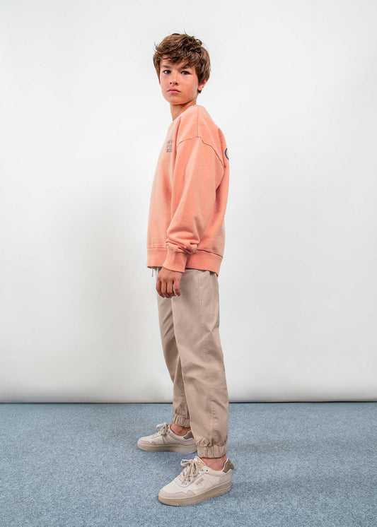 Twill jogger trousers Boston Kids