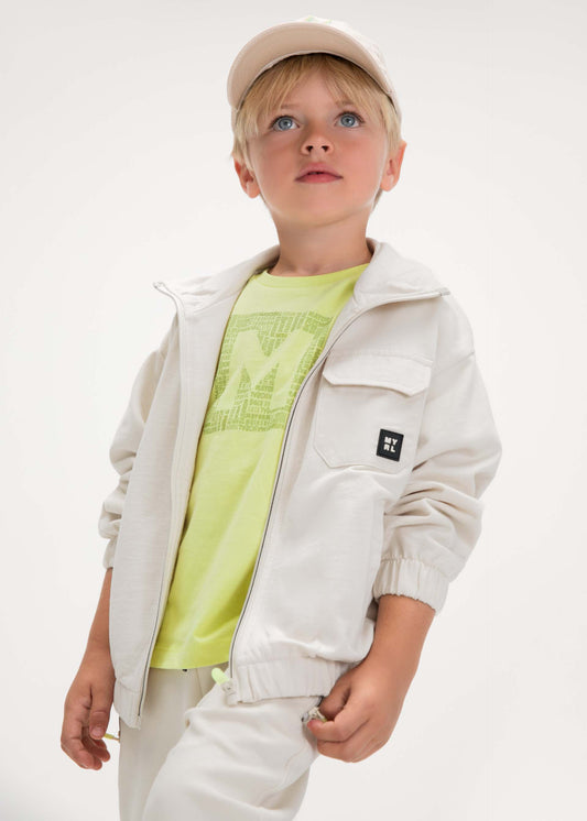 Kapuzenjacke für Jungen mit Reißverschluss