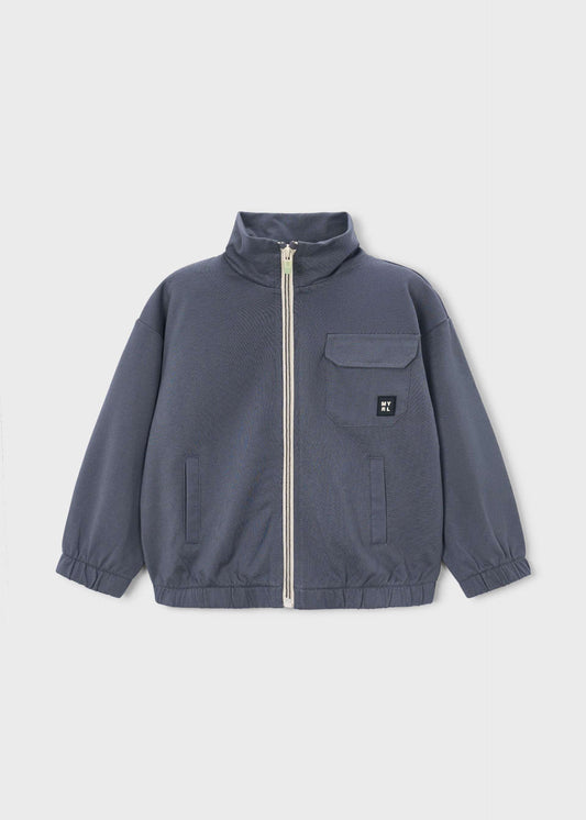 Jungen-Sweatjacke mit Reißverschluss